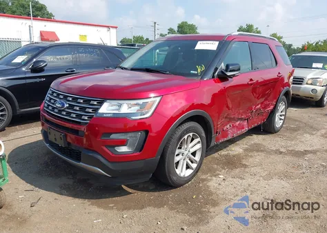 2017 Ford Explorer Xlt из США, поврежденный, VIN 1FM5K7D83HGD84315